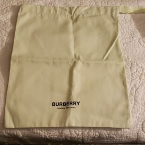 Burberry shoes dust bag